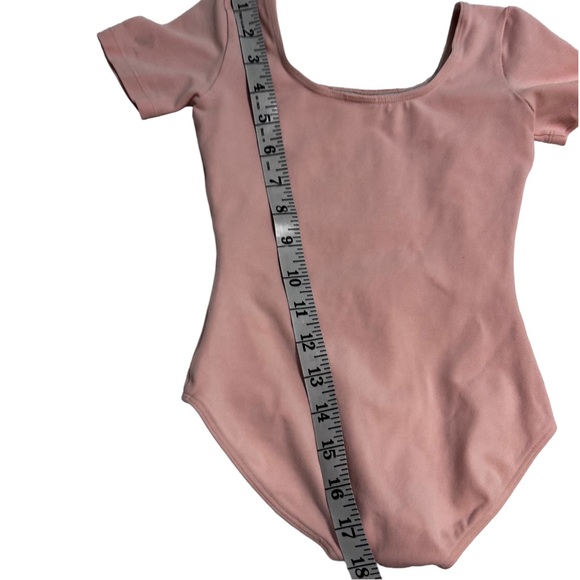 Bloch girls pink leotard size 6-7 - Picture 4 of 6